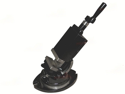 Двухосевые поворотные станочные тиски ZAS 100