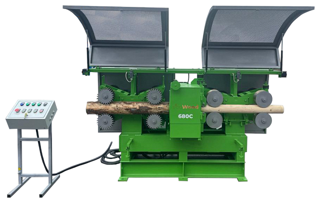 Станок для оцилиндровки тонкомера EcoWood 680C
