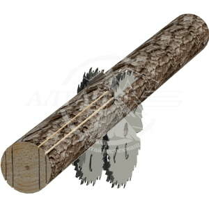 СТАНОК ДЛЯ РАСПИЛОВКИ ТОНКОМЕРНЫХ БРЕВЕН «МАМОНТ»