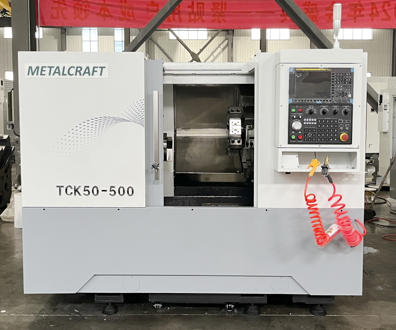 Горизонтальные токарные станки MetalCraft TCK50-500 c ЧПУ Fanuc с датчиком привязки инструмента Renishaw HPMA (TCK50-500.F11/15.A2-6.8K.203T.R)