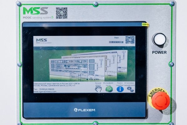 Автоматический шлифовальный станок для погонажных изделий KDT L-W6/W9/W12