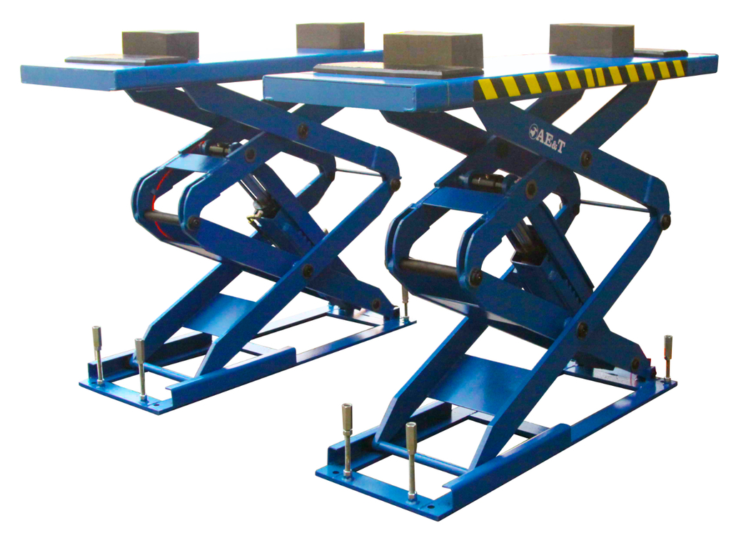 Подъемник ножничный F6105 AE&T (220В)