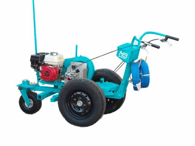 Мембранная разметочная машина MASTER BLAST, 2 пистолета