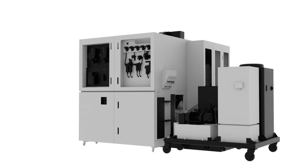 5-ти координатный фрезерный обрабатывающий центр MetalCraft U40 с ЧПУ HNC 848D