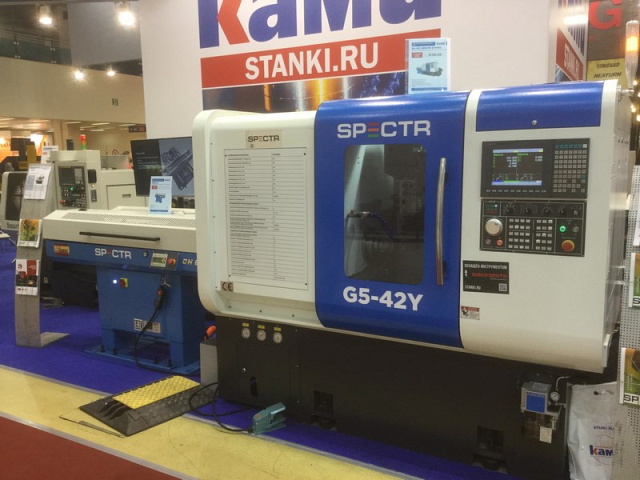 Токарно-фрезерный центр с ЧПУ SPECTR G5 - 60YS + противошпиндель