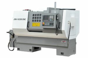 Токарный станок с ЧПУ JET JSK-1430S CNC (Siemens, гидр. патрон, 4-х поз. резцедержка или 6-ти позиционная револьверная голова)