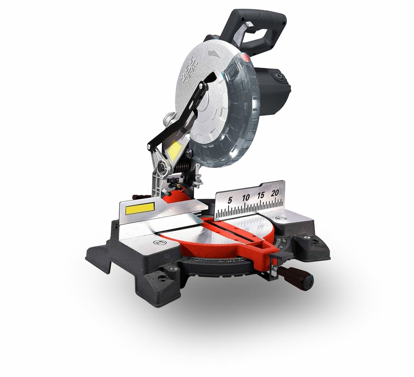 Торцовочная пила jib 7255d-2  мощность двигателя  2 квт диаметр пильного диска 254 мм