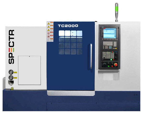 Токарный станок с ЧПУ с наклонной станиной SPECTR TС 2000