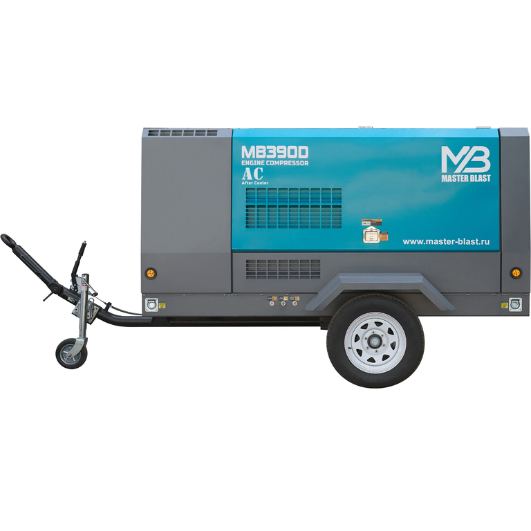 Master Blast MB-390D-10+АС винтовой дизельный компрессор