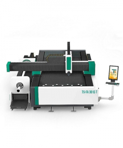 Станок лазерной резки по металлу с модулем резки труб FIBER TS 1530T FA 500 Вт (сварная станина)