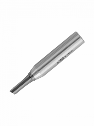 Твердосплавная фреза пазовая DELTATOOLS прямой нож D8*20 L=79 S=12 Z2