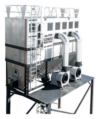 Фильтр рукавный с силосом EcoWood Industrial SP-55
