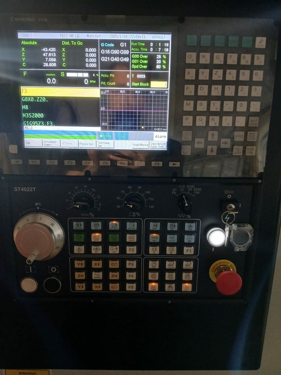 Токарный обрабатывающий центр NINGBO BLIN MACHINERY модели BL-H6Y