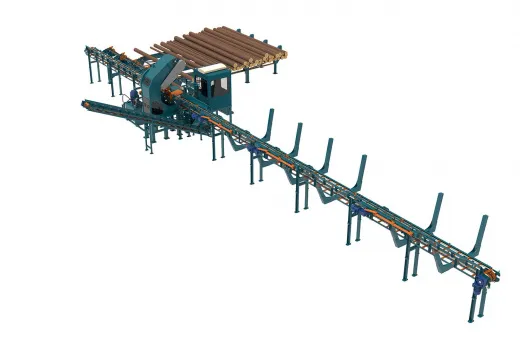 Дровокольно-сортировочная линия Cronver DRS 1250