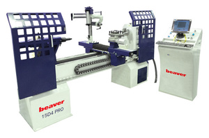 Токарный центр с ЧПУ с автоматической сменой резцов Beaver 25D4 PRO