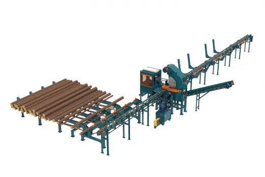 Дровокольно-сортировочная линия Cronver DRS 1250