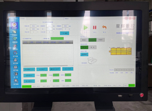 Автоматический резательно-рилёвочный центр с ЧПУ Beaver PACKMATIC TURBO 12K