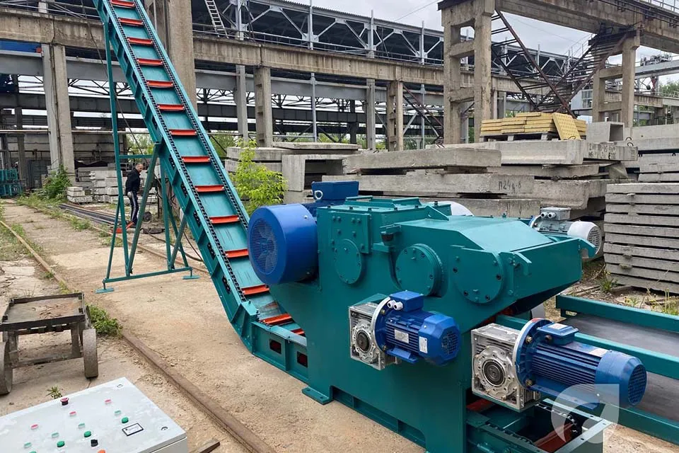 Барабанная рубительная машина Cronver BRM 45