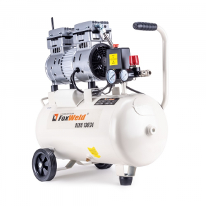 Безмасляный коаксиальный компрессор AERO 130/24 oil-free (пр-во FoxWeld/КНР)