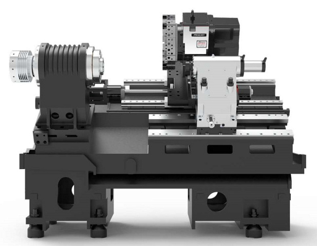 Токарный станок с ЧПУ с наклонной станиной SPECTR TС 2000