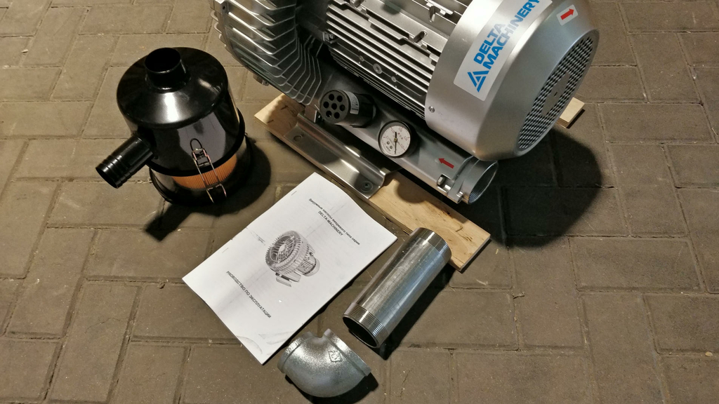 Вихревой вакуумный насос DELTAMACHINERY DM-VP-7500