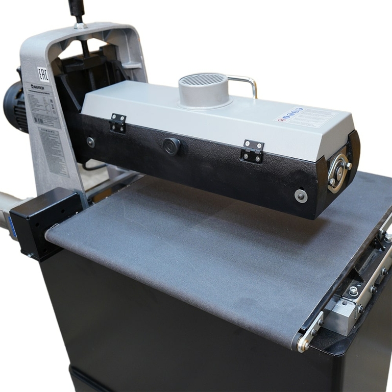 Барабанный шлифовальный станок warrior w0605  максимальная ширина обработки 812 мм мощность двигателя 1,1 квт