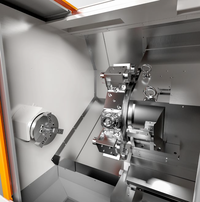 Токарный автомат MetalCraft TX52-H без задней бабки