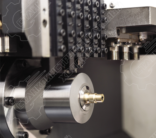 Двухшпиндельный автоматический токарный станок MetalCraft TC205-1 с ЧПУ