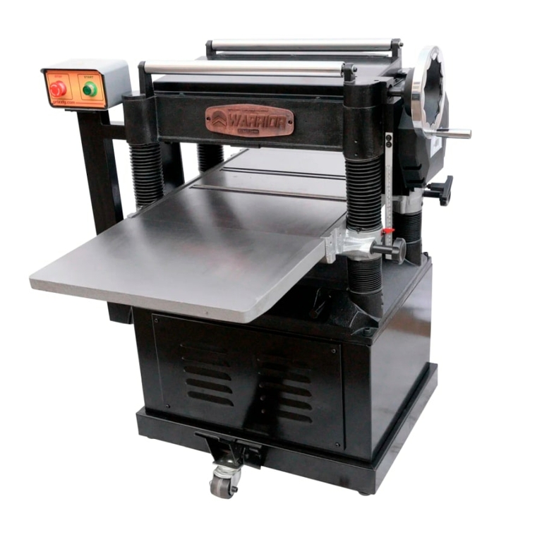 Рейсмусовый станок  arrior w0201 ширина стола 500 мм мощность двигателя 3,7 квт