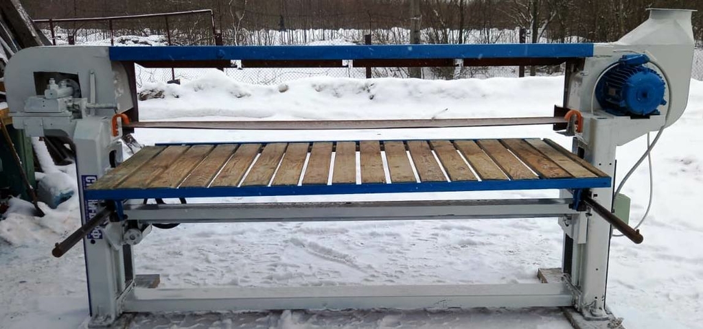 Ленточно шлифовальный станок ШЛПС-6 б/у, 2000мм