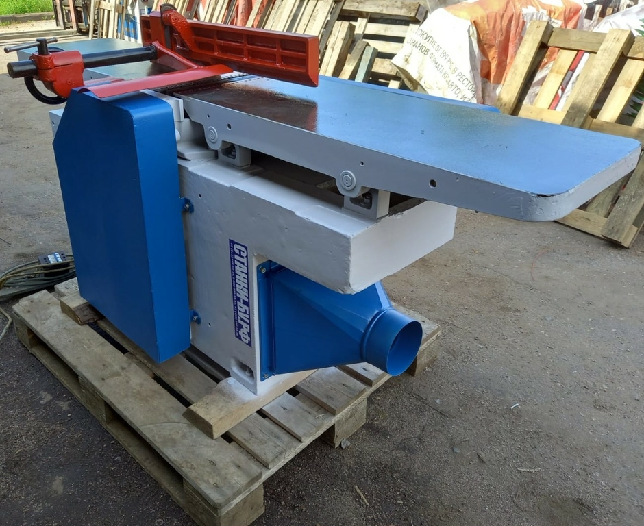 Фуговальный станок СФ-4 б/у (4 ножа, супер)