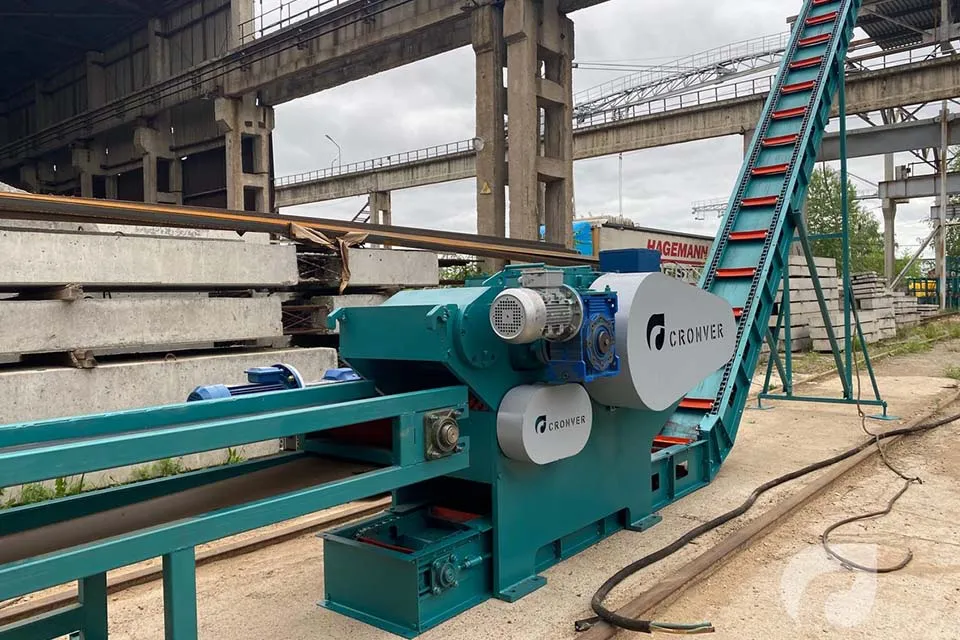 Барабанная рубительная машина Cronver BRM 45