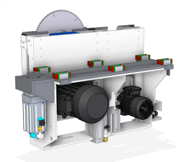 Угловой форматно-раскроечный центр с ЧПУ KDT KS-4522HLS