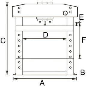 Пресс гидравлический Unicraft WPP 10HTE