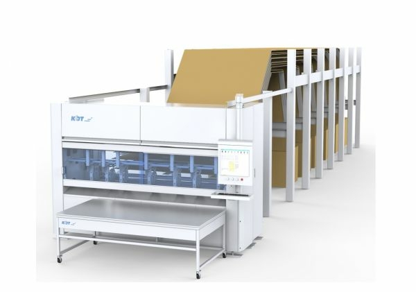 Автоматическая линия склейки коробок от KDT