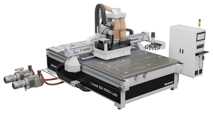 Фрезерный обрабатывающий центр с ЧПУ с автоматическим толкателем Beaver i-NEST BH PRO - Lab