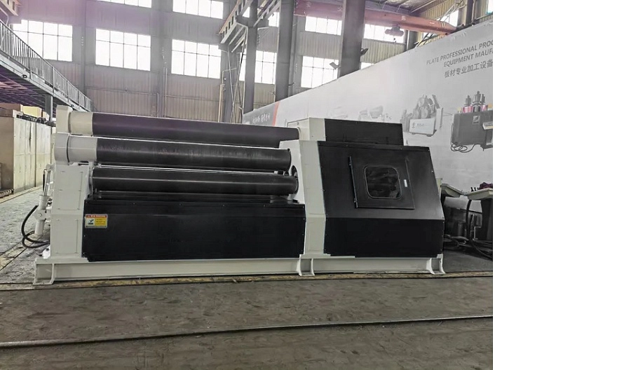 Четырехвалковый гидравлический вальцовочный станок STALEX W12-16x2000