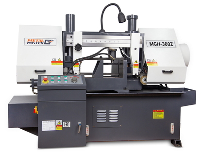 Двухколонный полуавтоматический ленточнопильный станок MetalMaster MGH-300Z