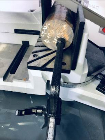 Ручной ленточнопильный станок IRONMAC CUT-250F Euro Type