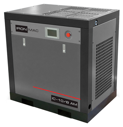 Винтовой компрессор ironmac ic 75/10 am