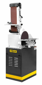 Станок ленточно-дисковый шлифовальный Stalex BTM-250 (389007)
