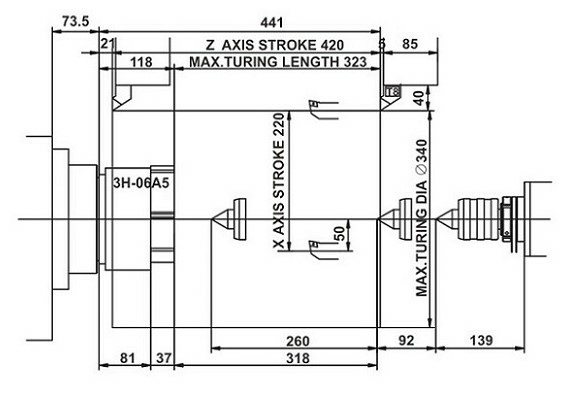 Токарный обрабатывающий центр с ЧПУ NINGBO BLIN MACHINERY BL-S40M