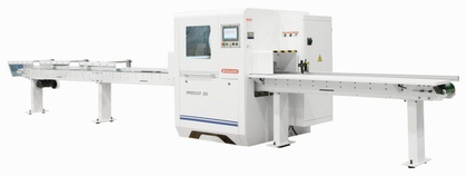 Автоматический станок для вырезки дефектов и торцовки QUADRO SpeedCut 200