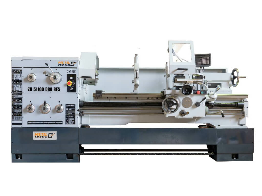 Универсальный токарно-винторезный станок Metal Master ZH 51100 DRO RFS