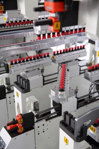 Сверлильно-присадочный станок с ЧПУ Nanxing NDC402M