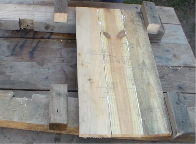 Укладка заготовки