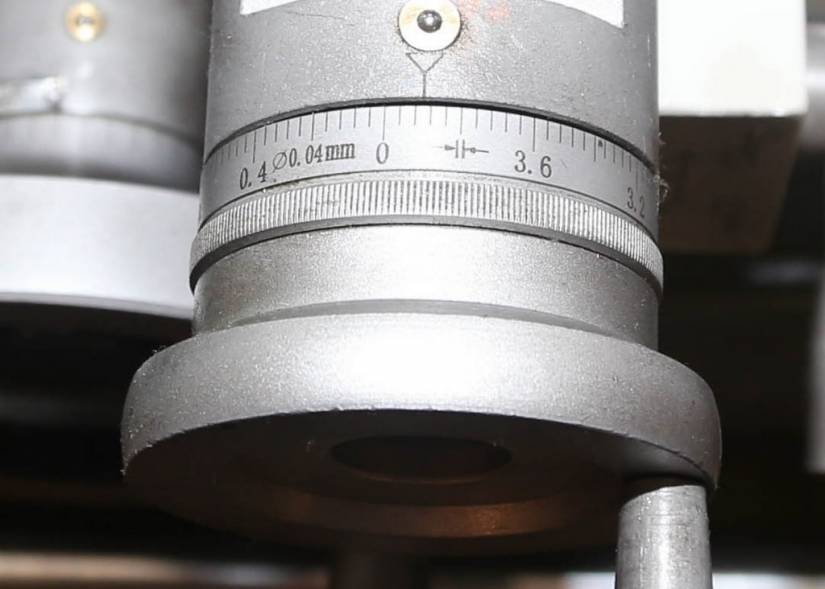 Все рукоятки оснащены четкими и удобными лимбами.